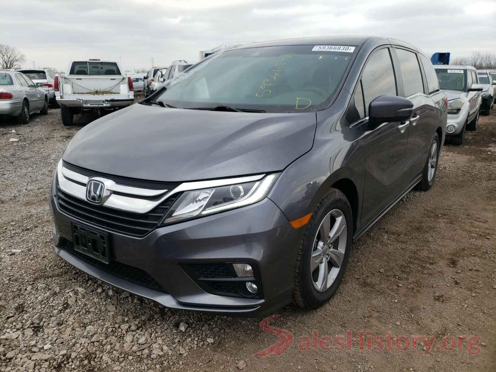 5FNRL6H78JB009311 2018 HONDA ODYSSEY