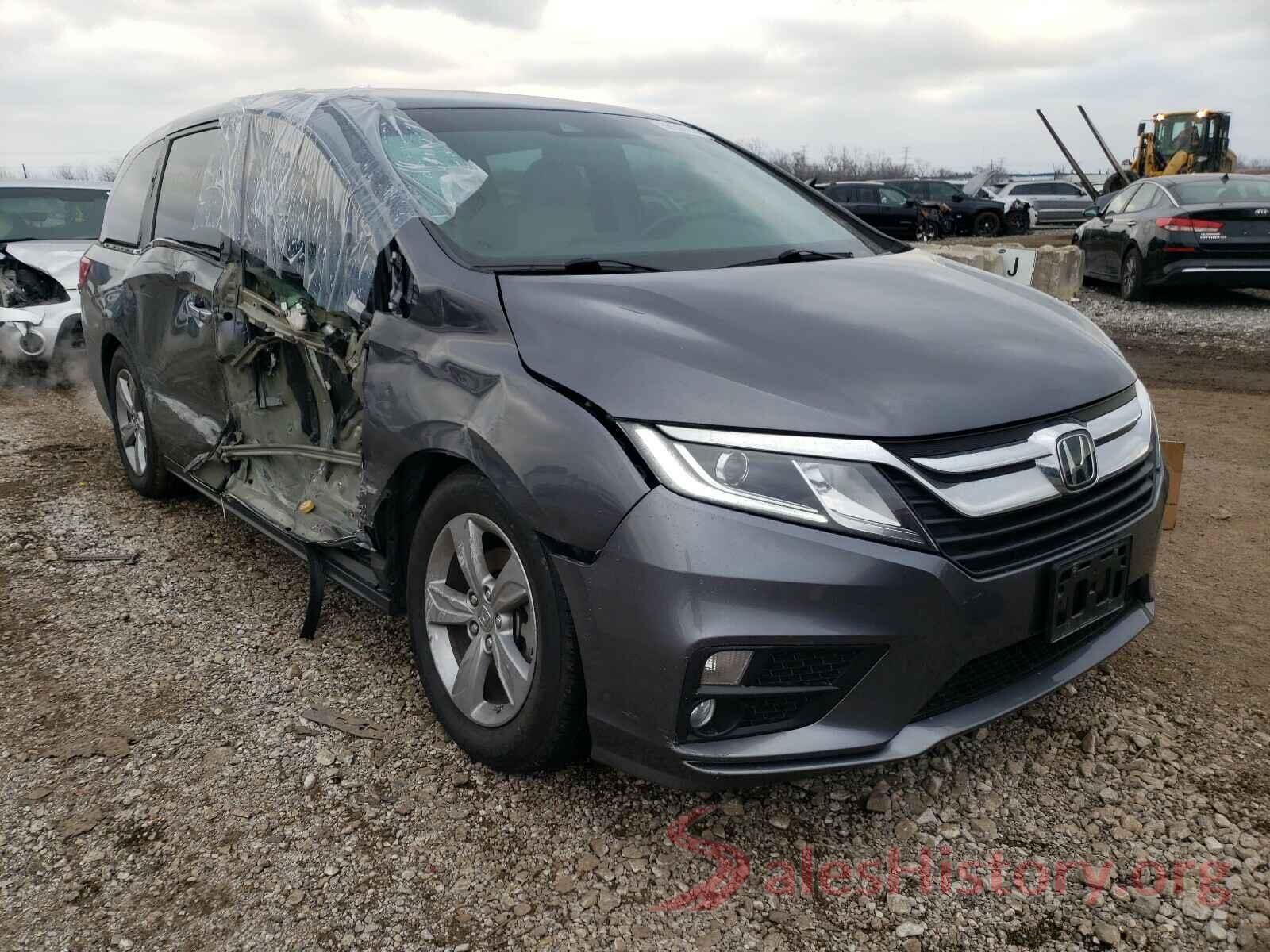 5FNRL6H78JB009311 2018 HONDA ODYSSEY