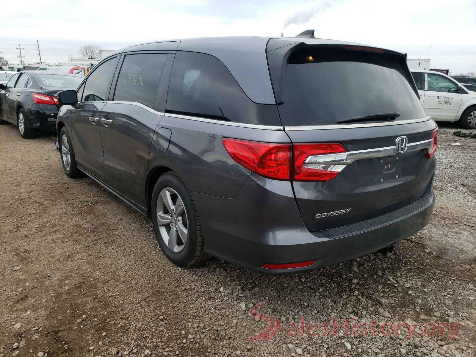 5FNRL6H78JB009311 2018 HONDA ODYSSEY