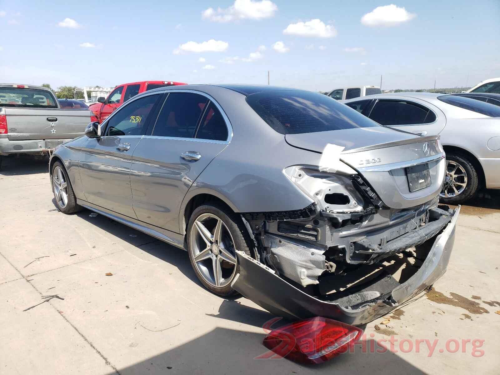 WDDWF4KB5GR122380 2016 MERCEDES-BENZ C-CLASS