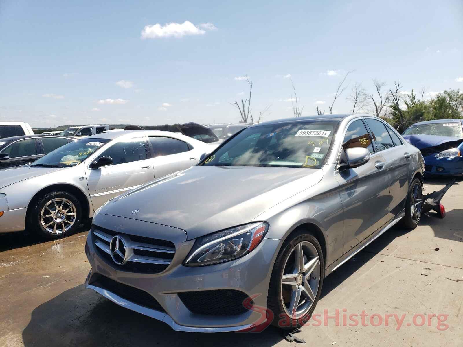 WDDWF4KB5GR122380 2016 MERCEDES-BENZ C-CLASS