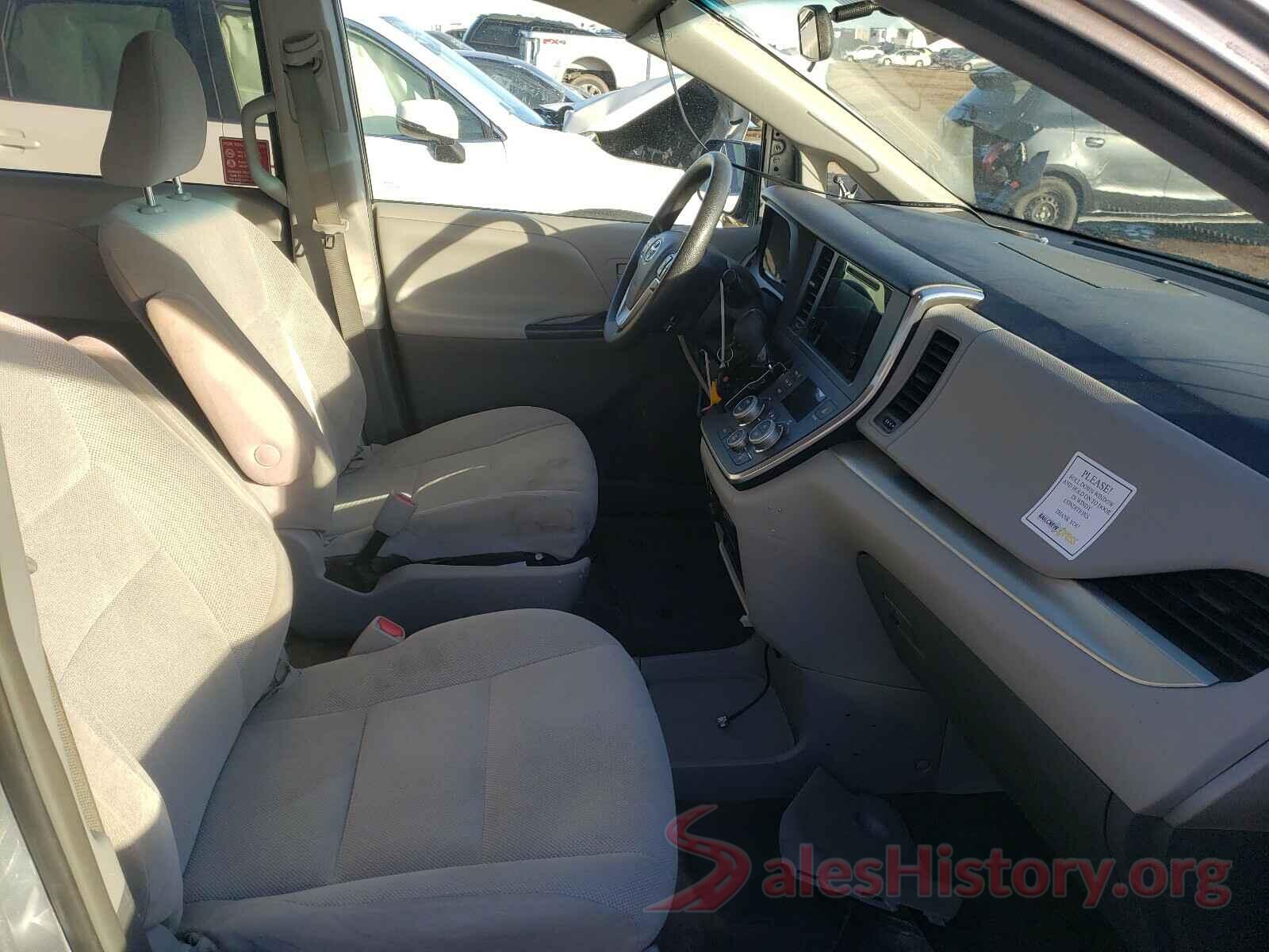 5TDZZ3DCXHS807556 2017 TOYOTA SIENNA