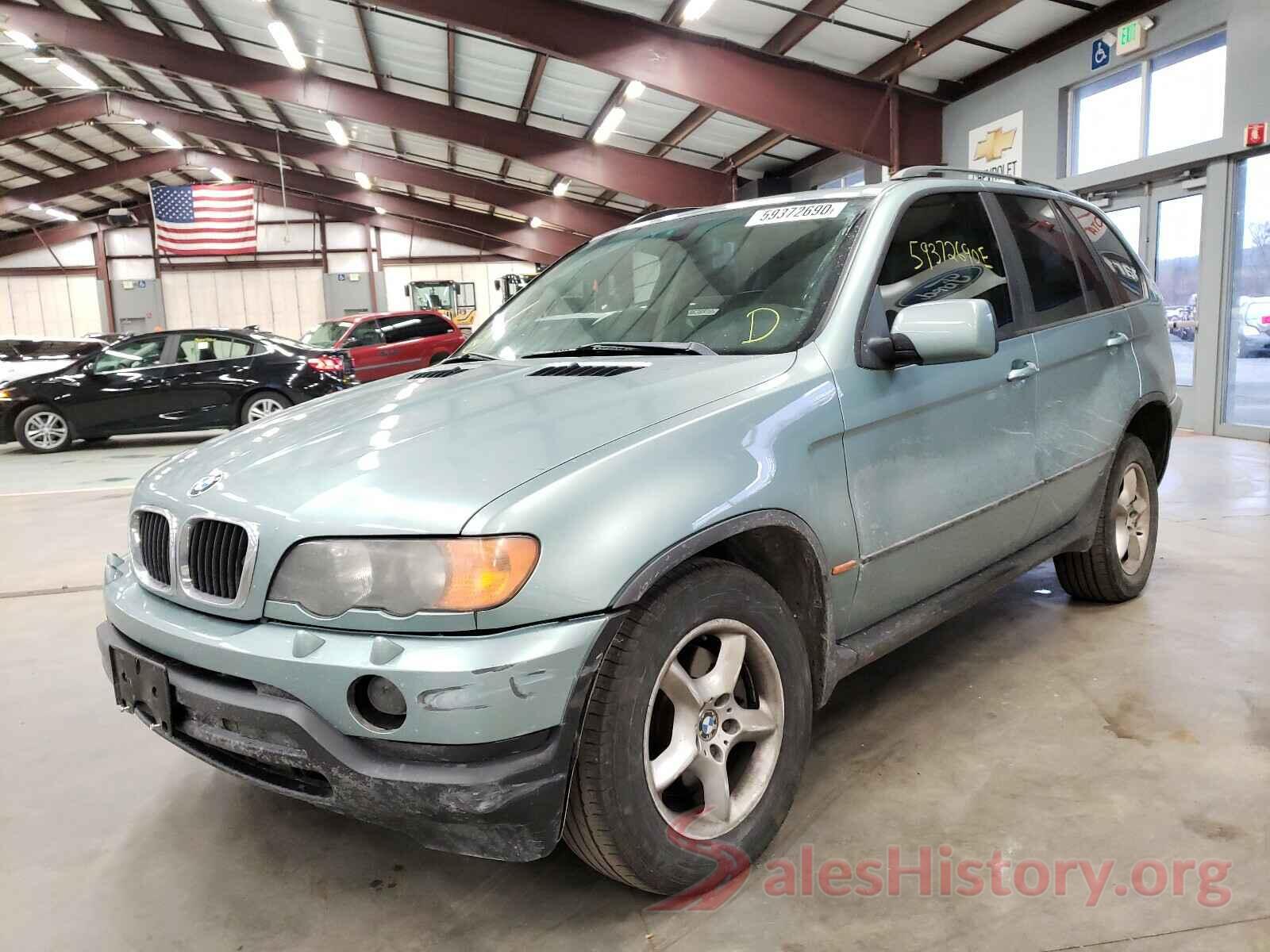 5UXFA53542LP48827 2002 BMW X5