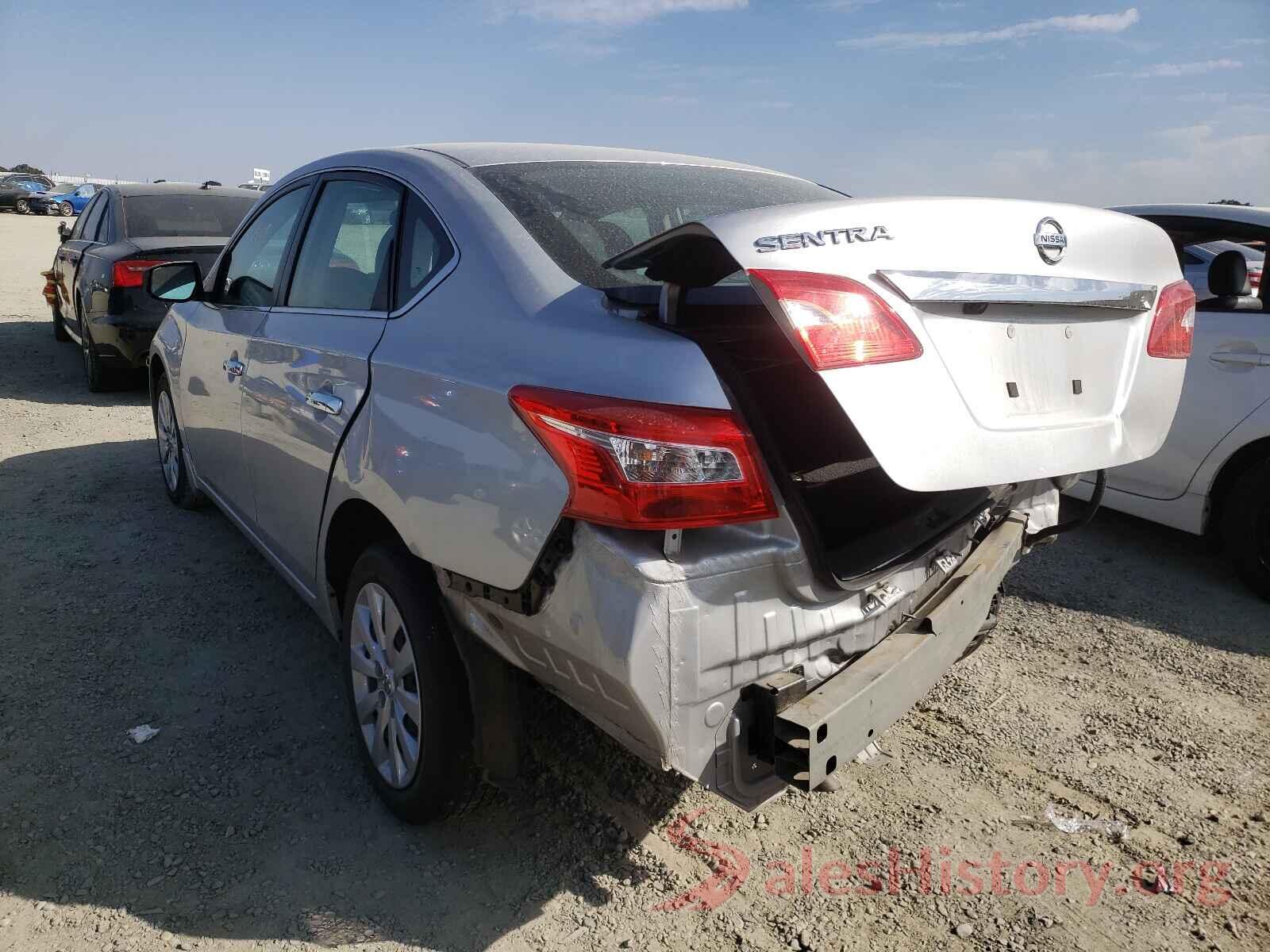 3N1AB7APXKY332557 2019 NISSAN SENTRA