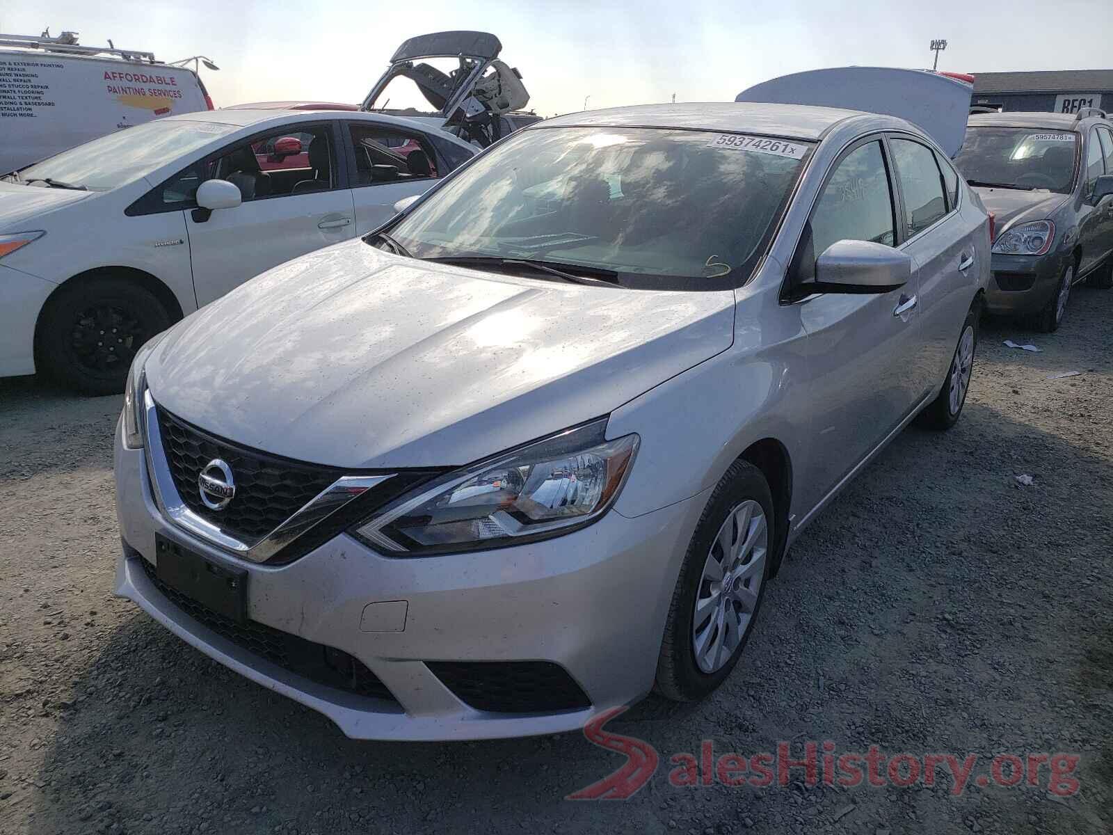 3N1AB7APXKY332557 2019 NISSAN SENTRA