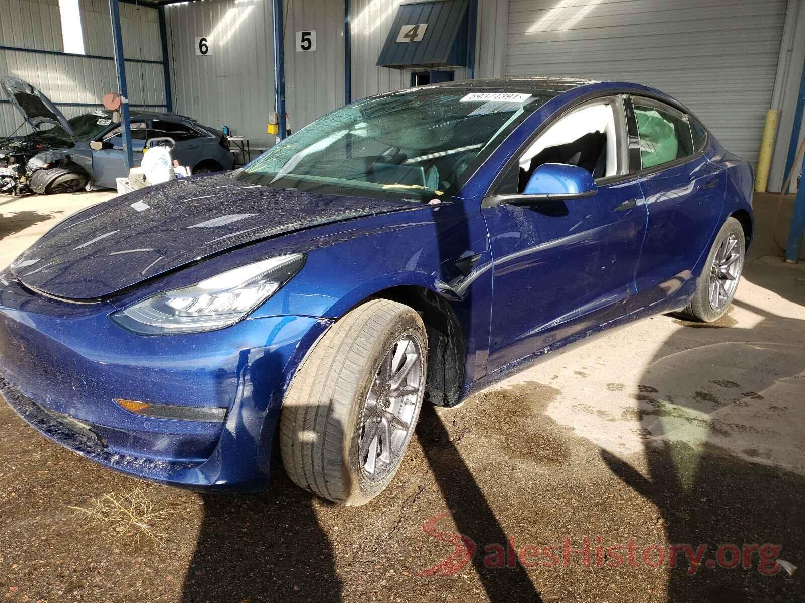 5YJ3E1EB9KF199309 2019 TESLA MODEL 3