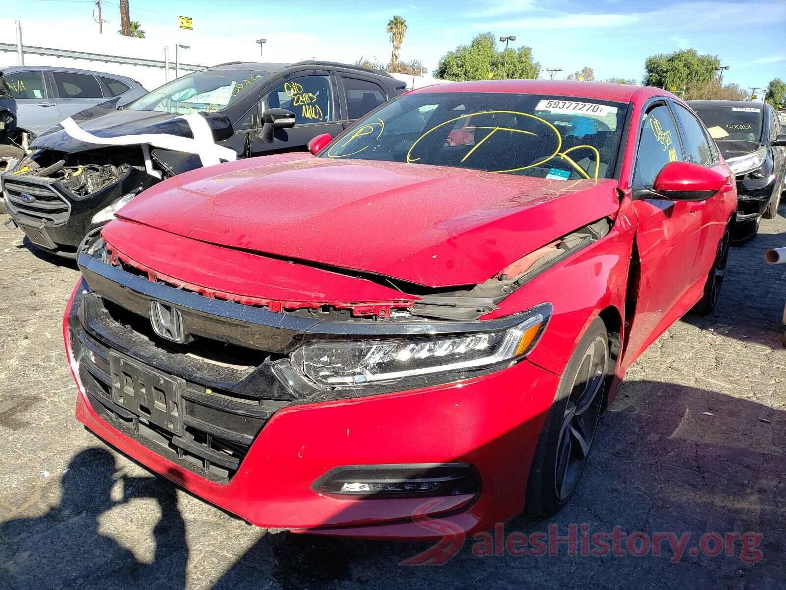 1HGCV1F31JA073672 2018 HONDA ACCORD