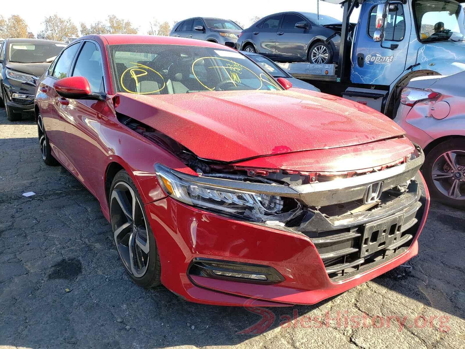 1HGCV1F31JA073672 2018 HONDA ACCORD