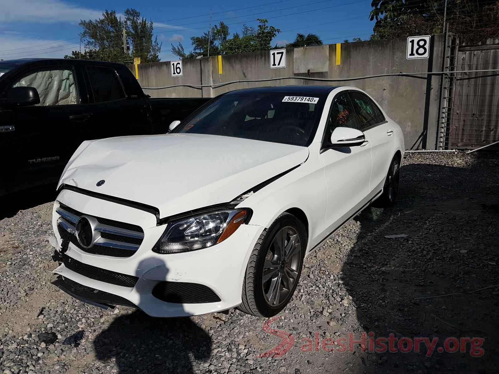 WDDWF4JB2JR358476 2018 MERCEDES-BENZ C CLASS