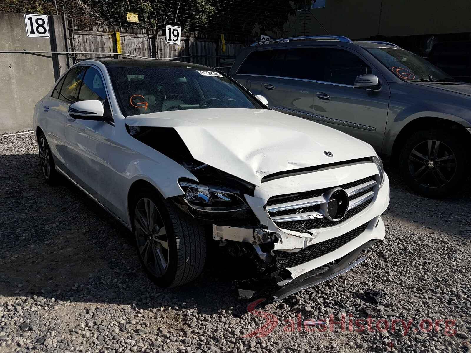 WDDWF4JB2JR358476 2018 MERCEDES-BENZ C CLASS