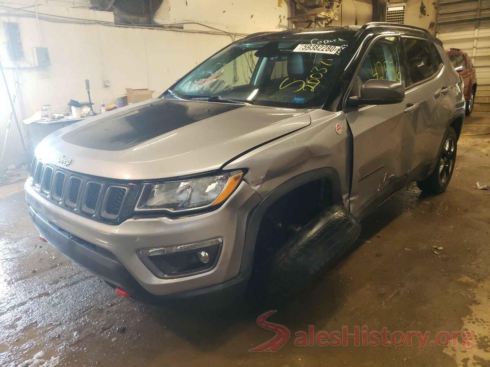 3C4NJDDB0JT200371 2018 JEEP COMPASS