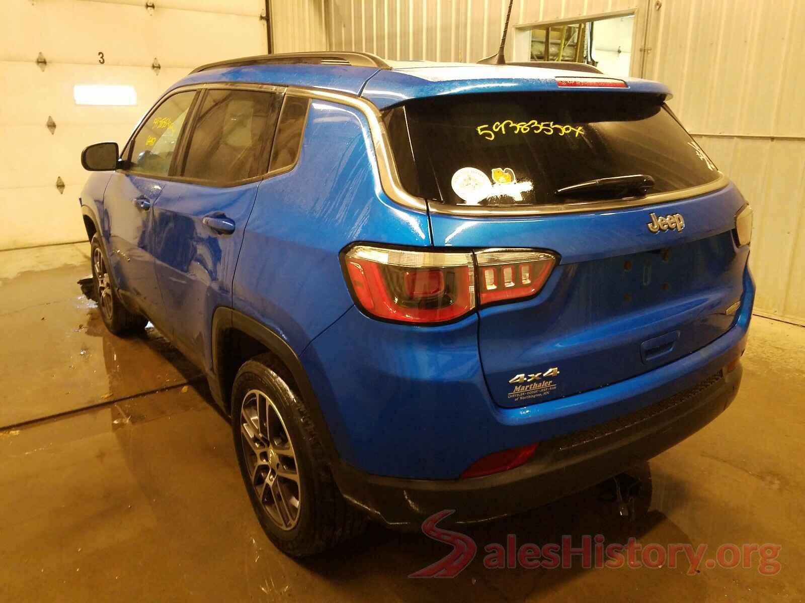 3C4NJDBB0HT650969 2017 JEEP COMPASS