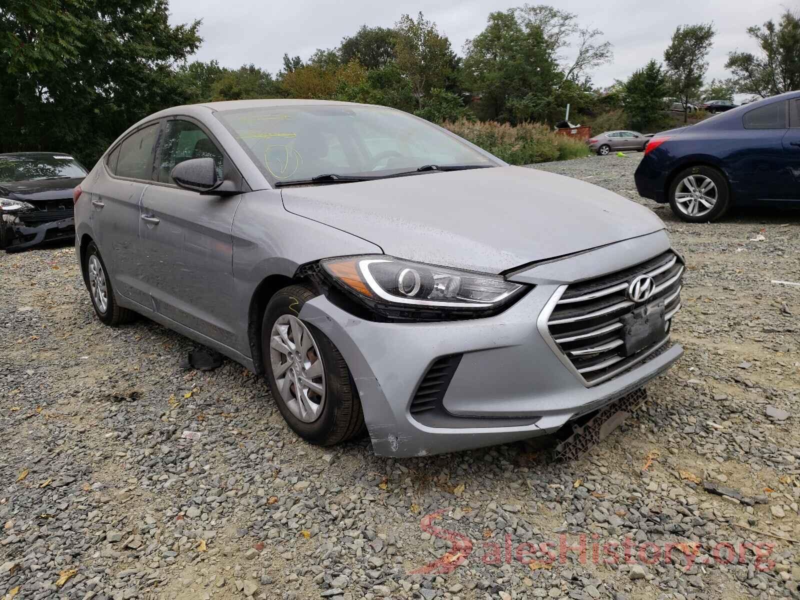 5NPD74LF9HH152474 2017 HYUNDAI ELANTRA