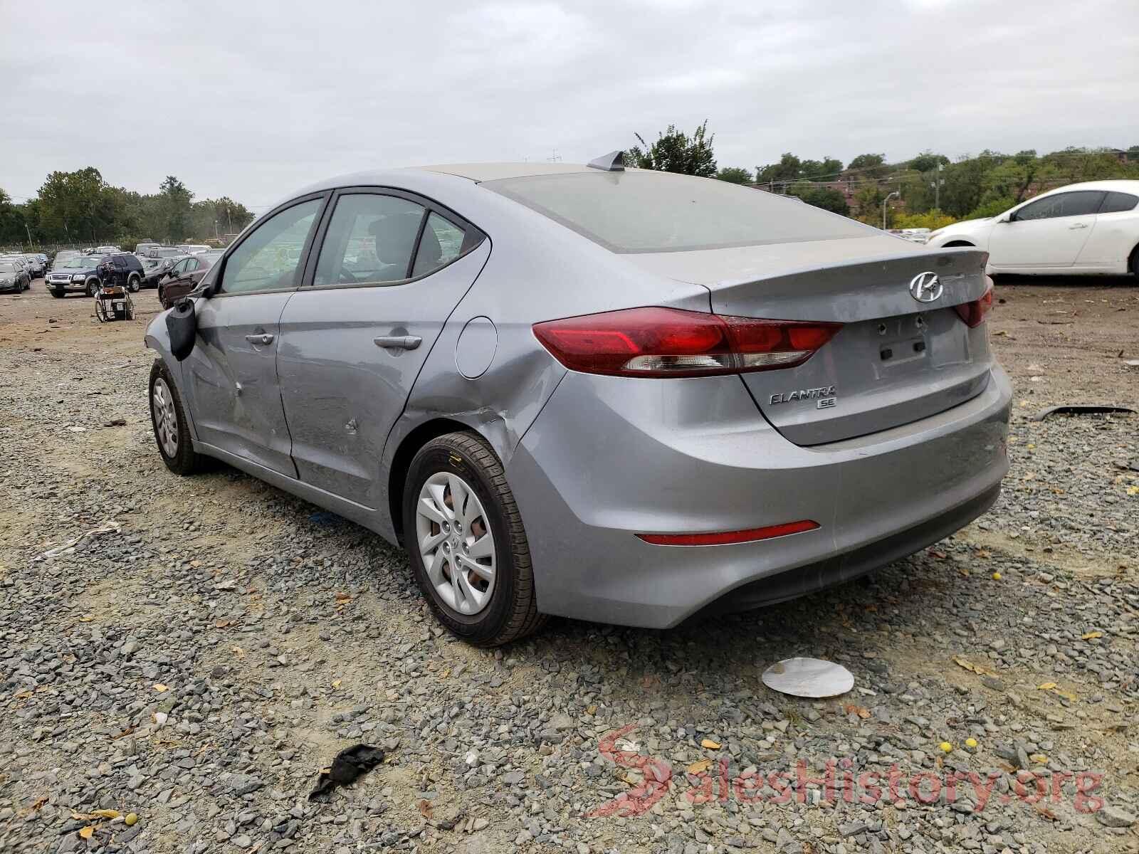 5NPD74LF9HH152474 2017 HYUNDAI ELANTRA