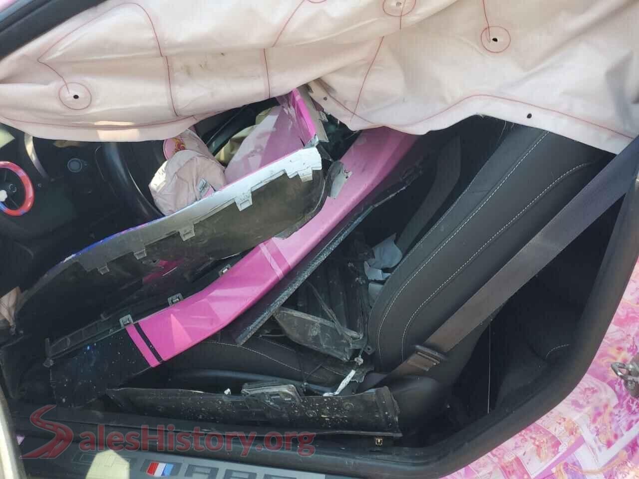 2016 CHEVROLET CAMARO VIN 1G1FB1RX2G0176514, engine bay