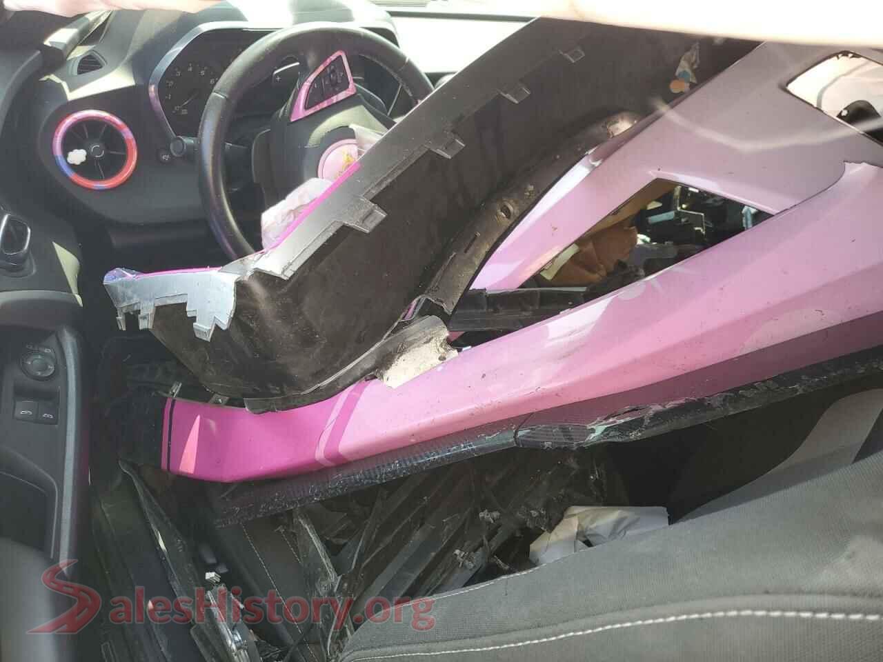 2016 CHEVROLET CAMARO VIN 1G1FB1RX2G0176514, interior dashboard