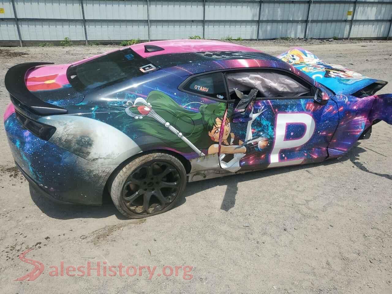 2016 CHEVROLET CAMARO VIN 1G1FB1RX2G0176514, right side view