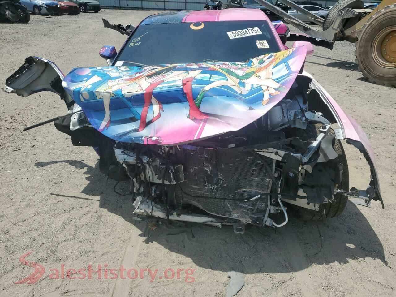 2016 CHEVROLET CAMARO VIN 1G1FB1RX2G0176514, rear view