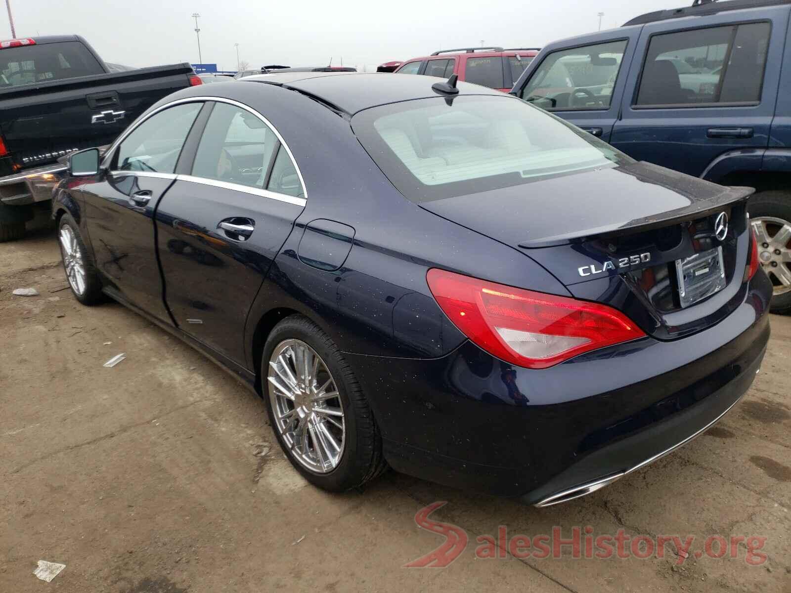 WDDSJ4GB2HN422327 2017 MERCEDES-BENZ C CLASS