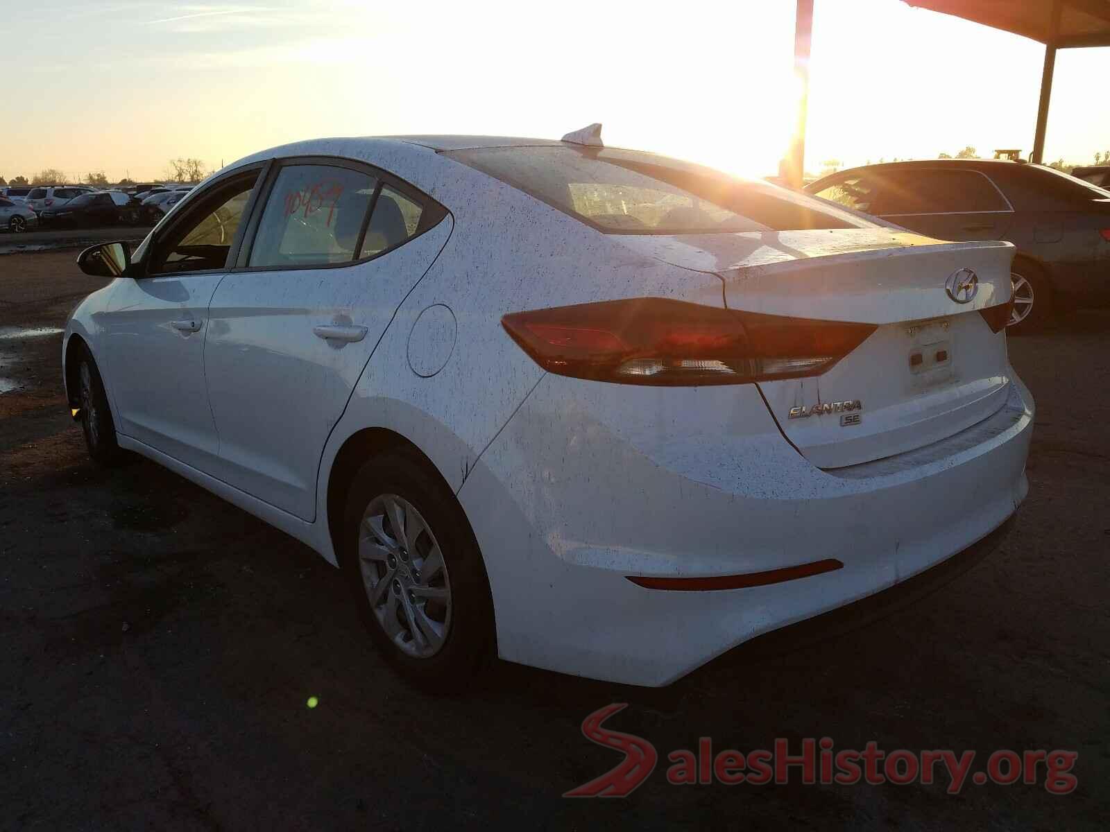 5NPD74LF2HH201319 2017 HYUNDAI ELANTRA