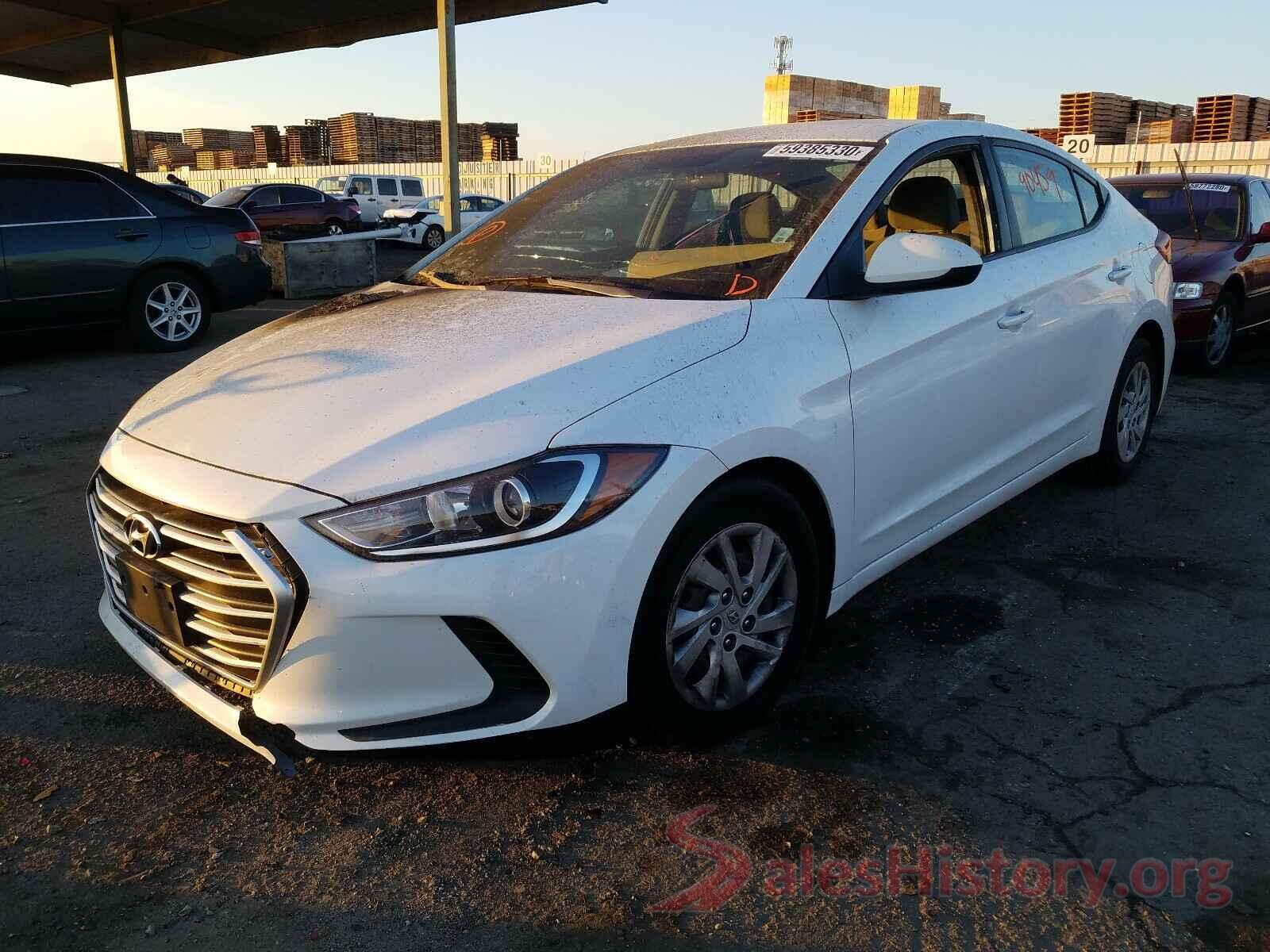 5NPD74LF2HH201319 2017 HYUNDAI ELANTRA