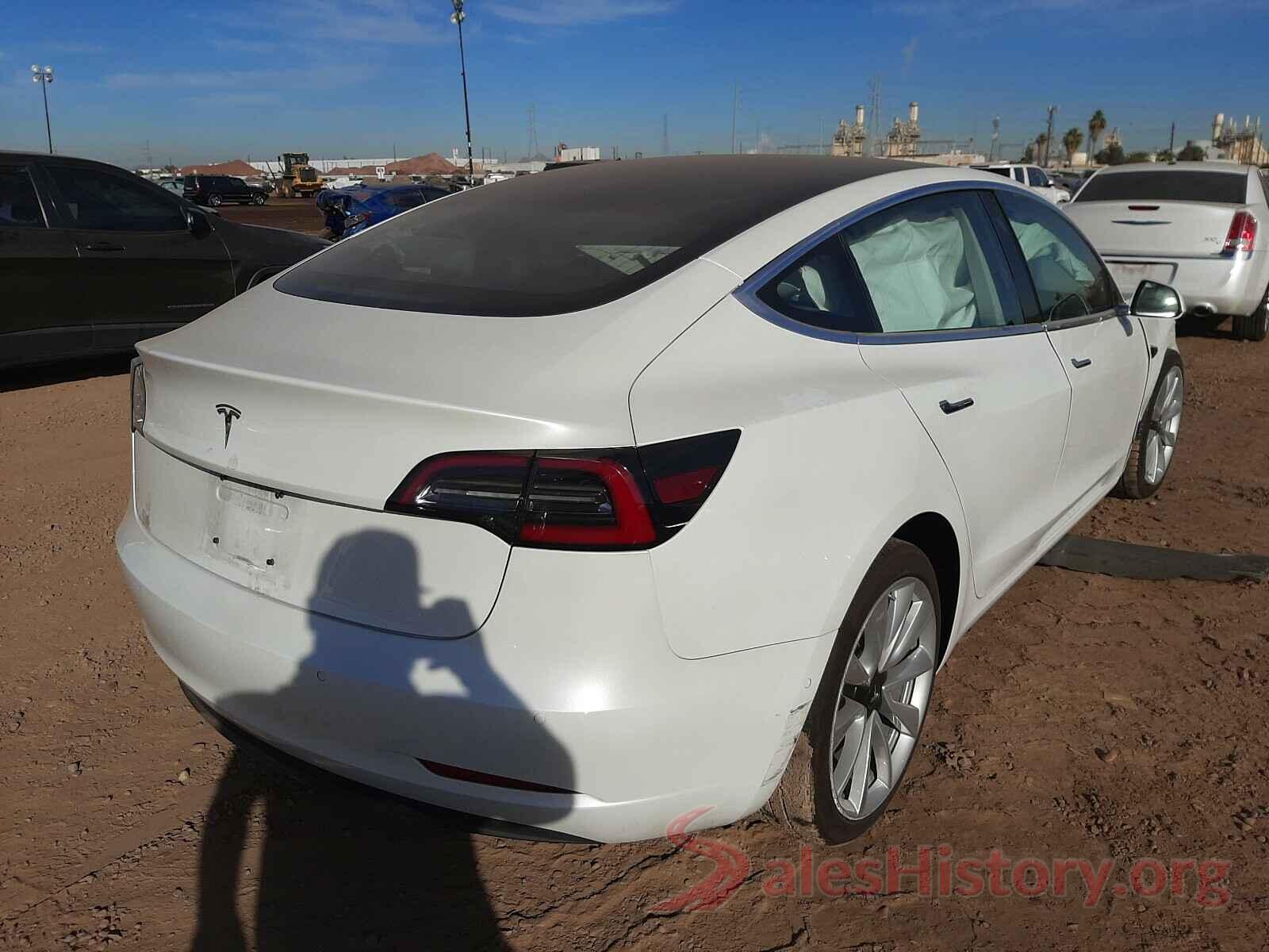 5YJ3E1EA8JF165030 2018 TESLA MODEL 3