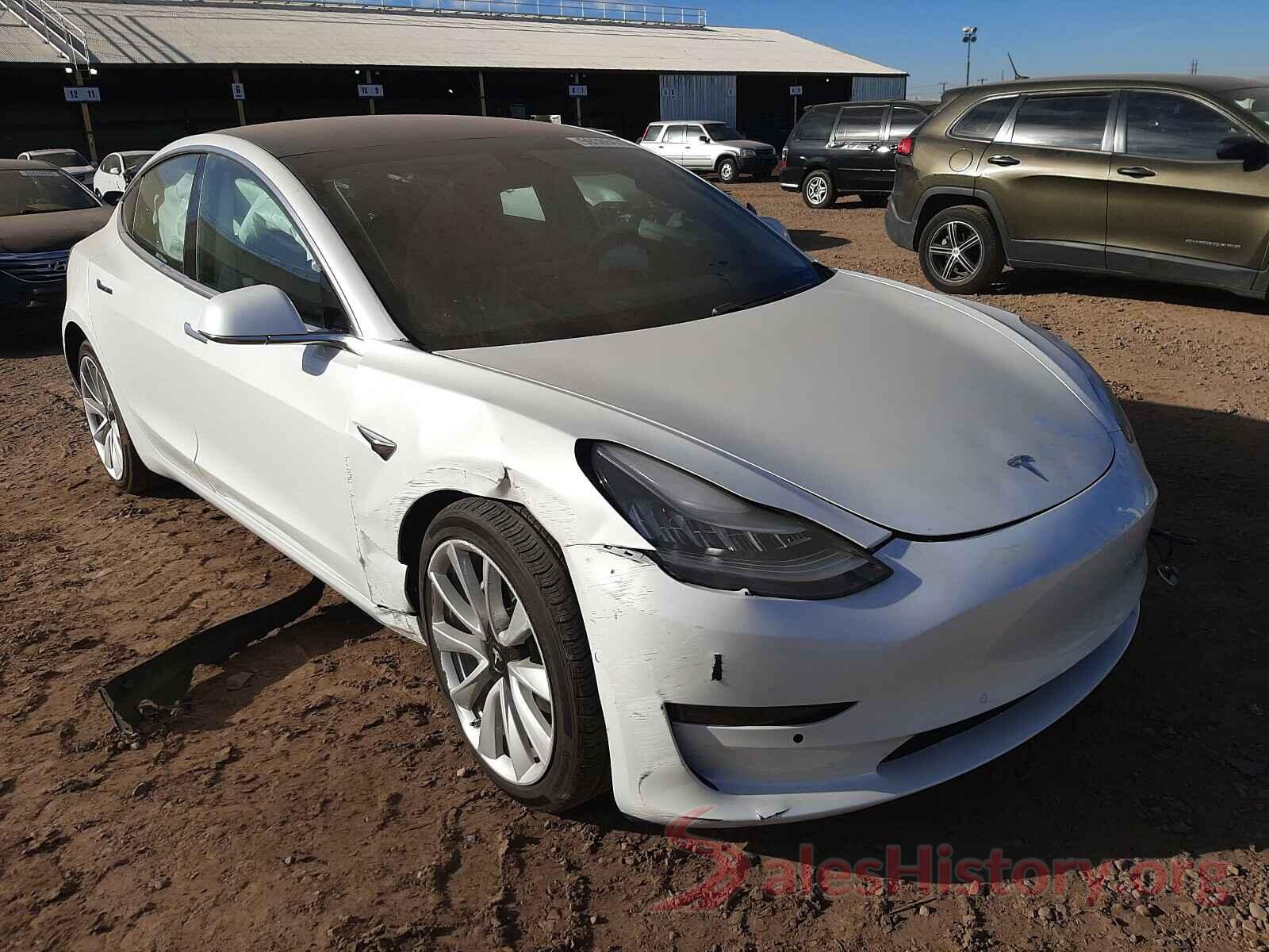 5YJ3E1EA8JF165030 2018 TESLA MODEL 3