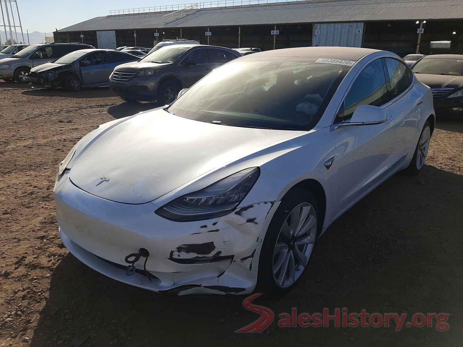 5YJ3E1EA8JF165030 2018 TESLA MODEL 3