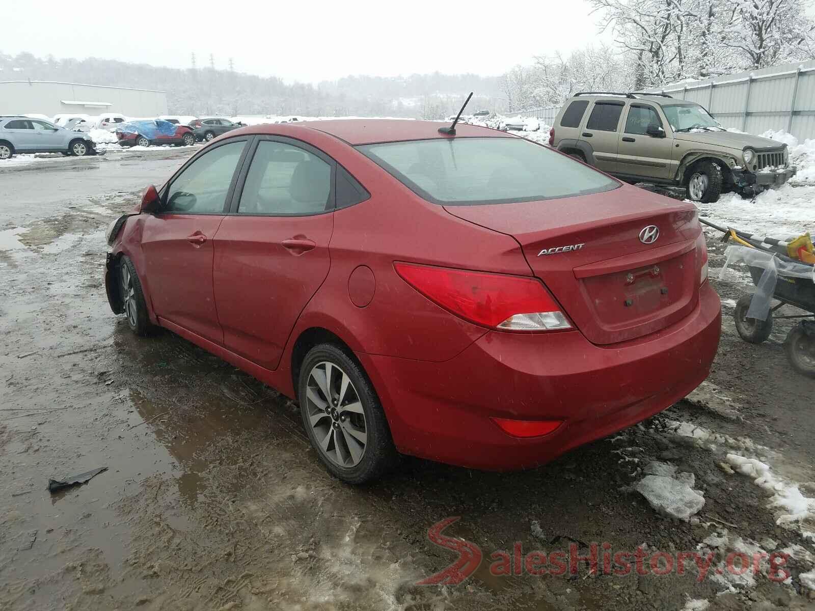 KMHCT4AE4HU373984 2017 HYUNDAI ACCENT