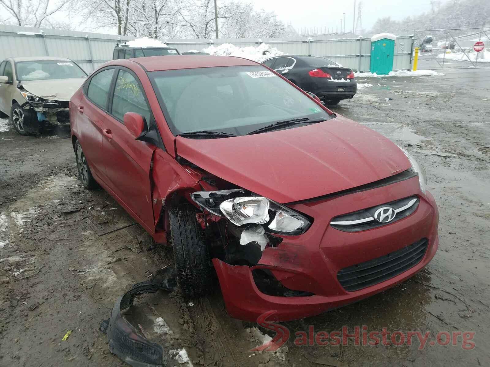 KMHCT4AE4HU373984 2017 HYUNDAI ACCENT