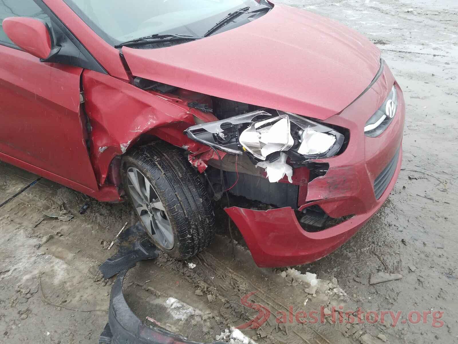 KMHCT4AE4HU373984 2017 HYUNDAI ACCENT