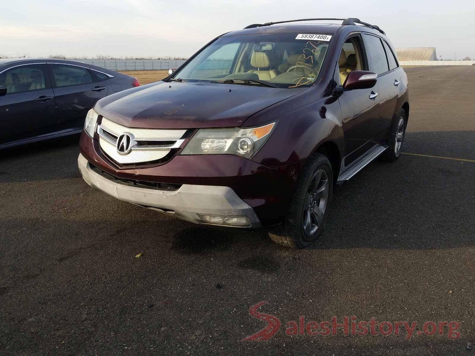 2HNYD28818H550421 2008 ACURA MDX