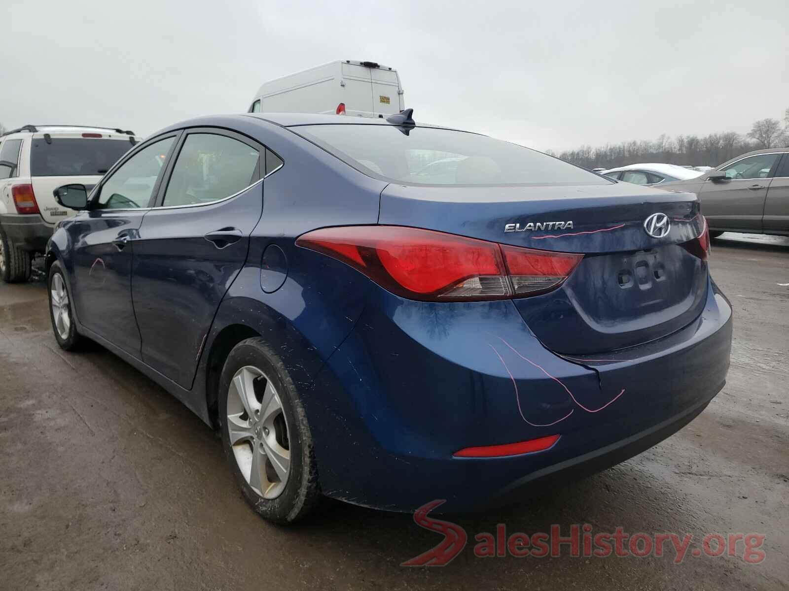 5NPDH4AE3GH748265 2016 HYUNDAI ELANTRA