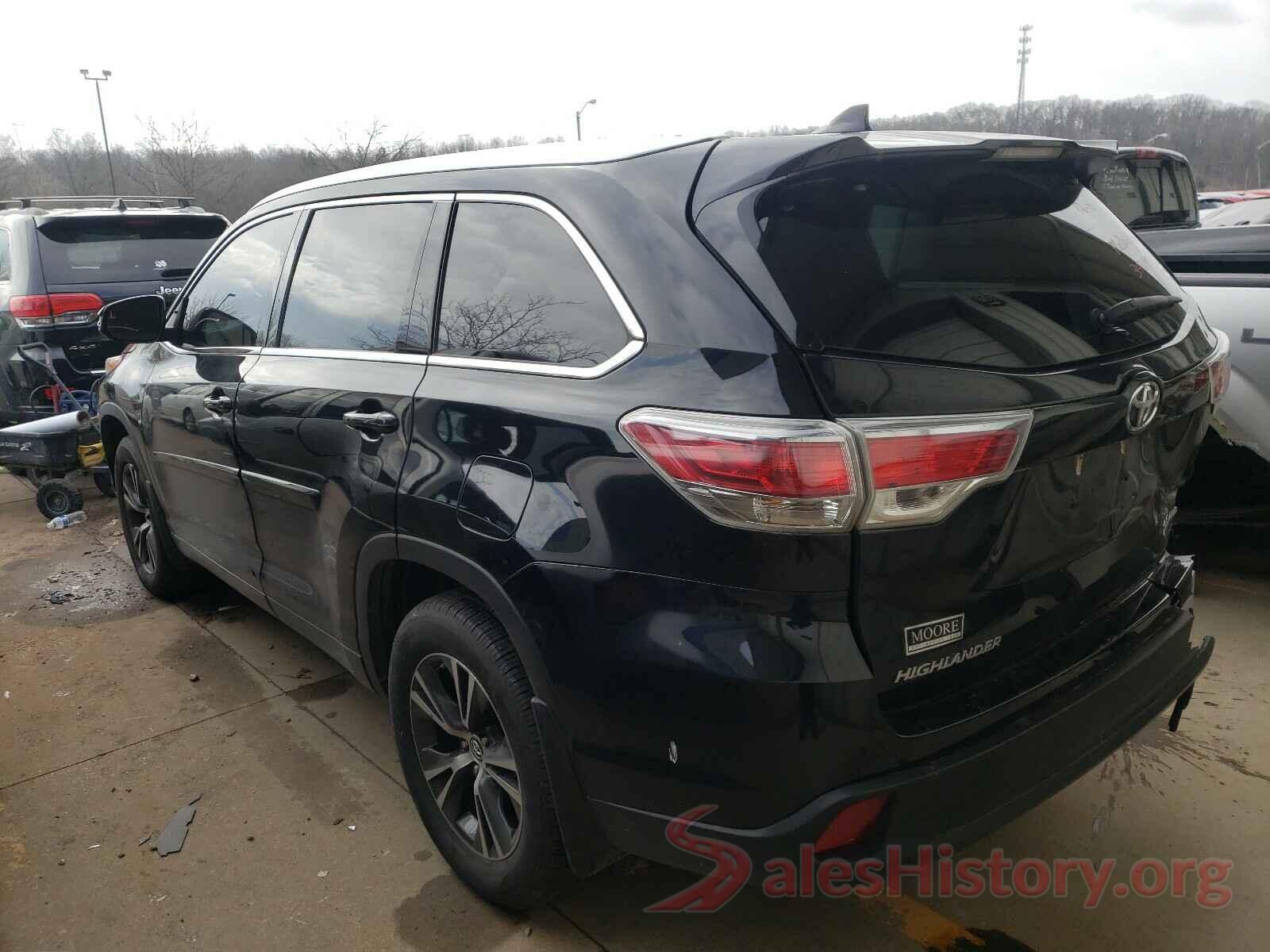 5TDJKRFH4GS340856 2016 TOYOTA HIGHLANDER