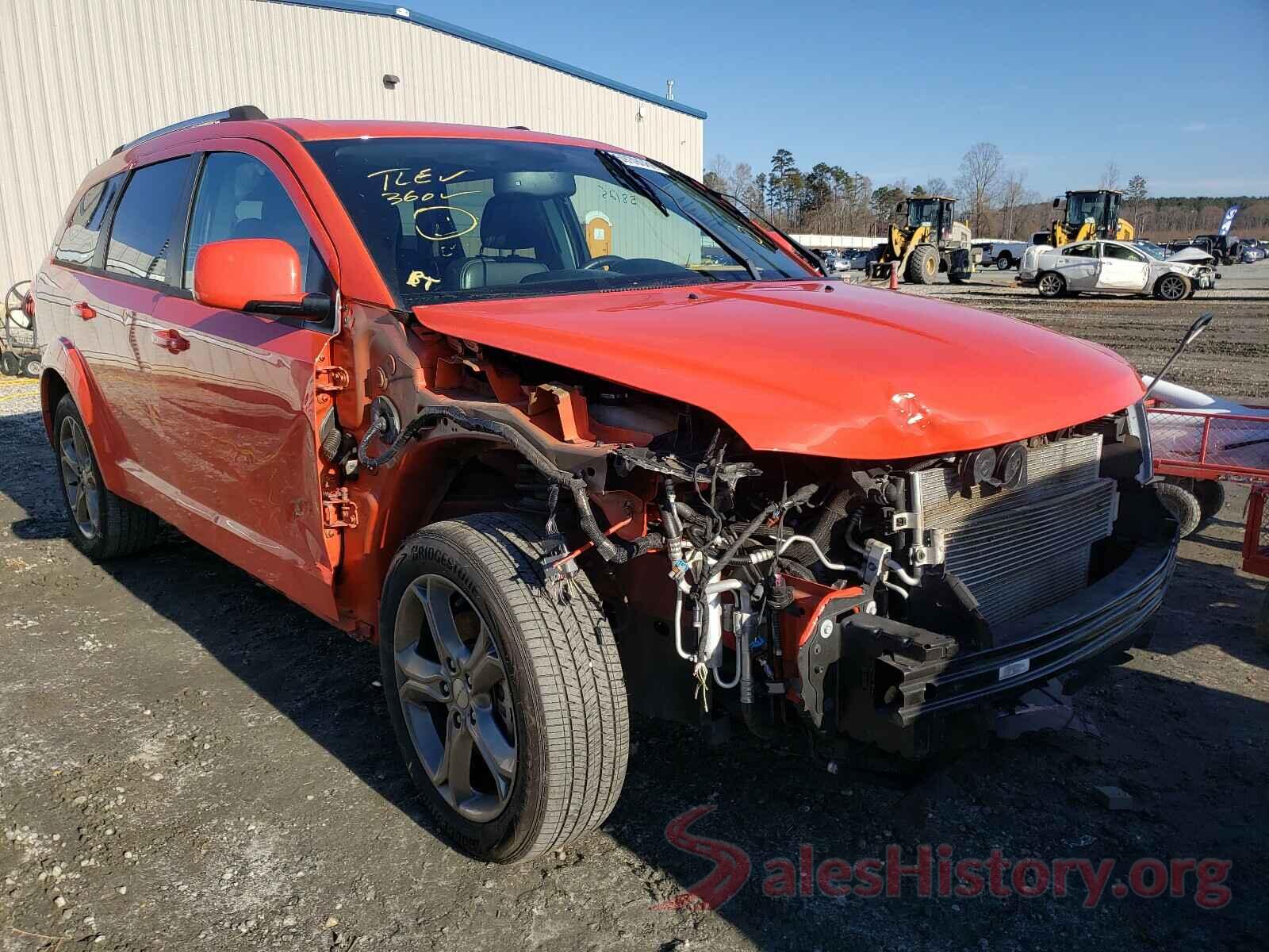 3C4PDCGG1HT564164 2017 DODGE JOURNEY