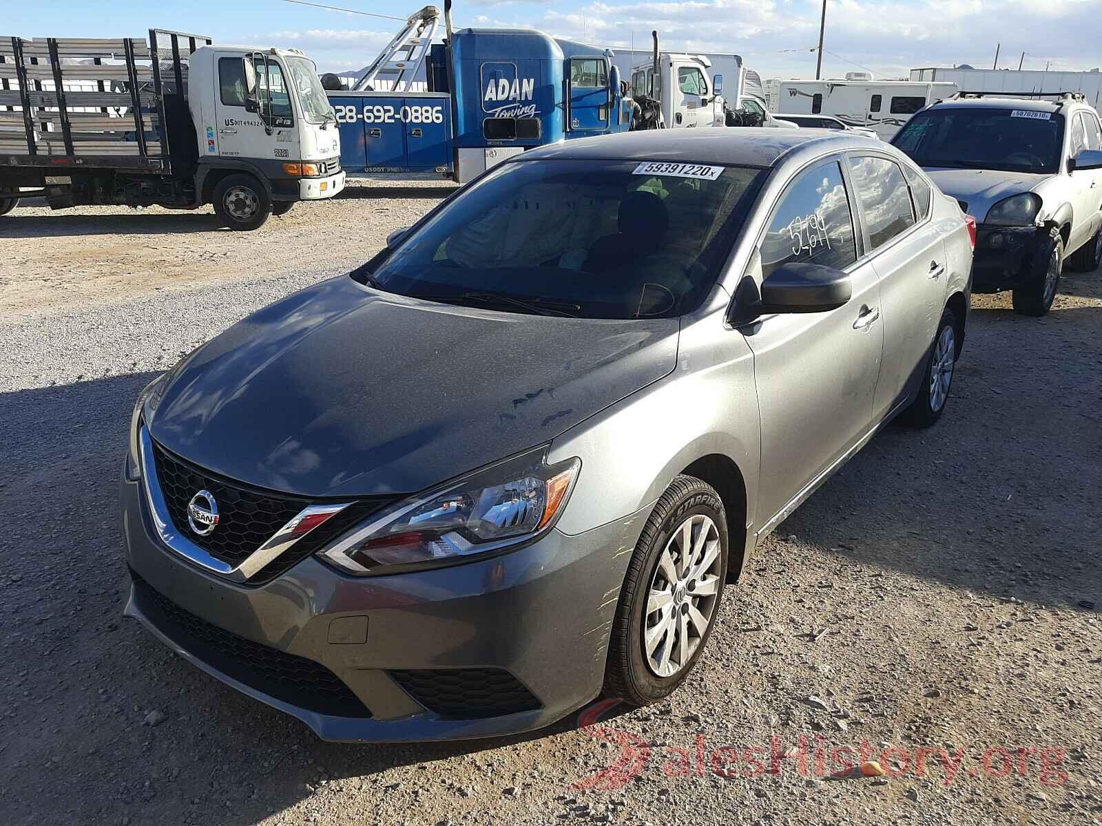 3N1AB7APXHL717574 2017 NISSAN SENTRA