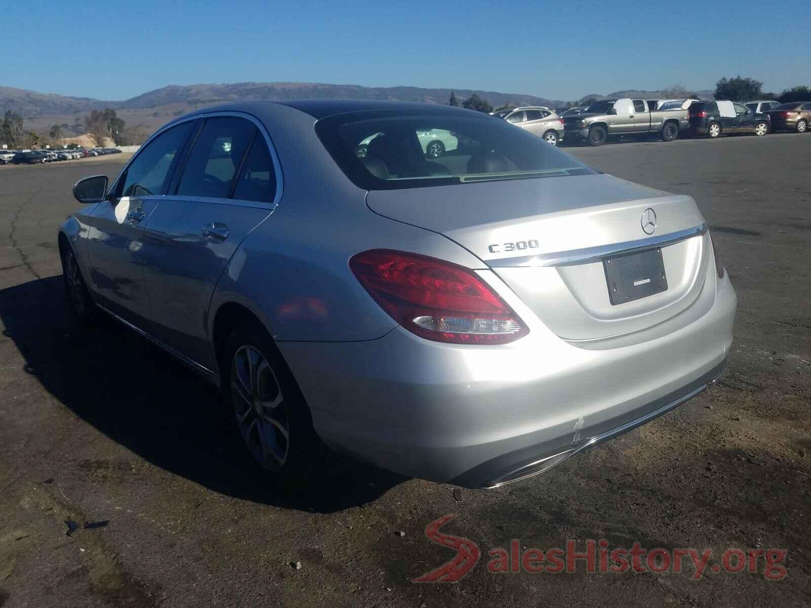 55SWF4JB2GU176493 2016 MERCEDES-BENZ C CLASS