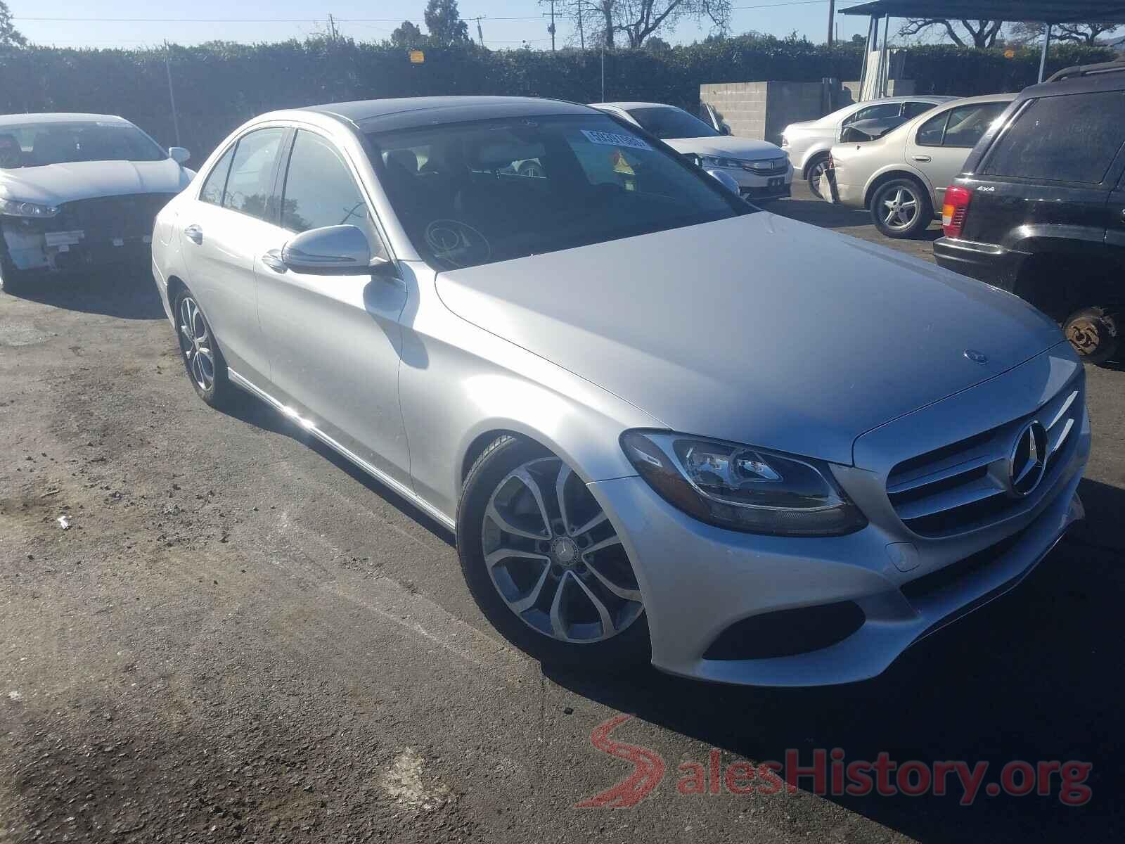 55SWF4JB2GU176493 2016 MERCEDES-BENZ C CLASS