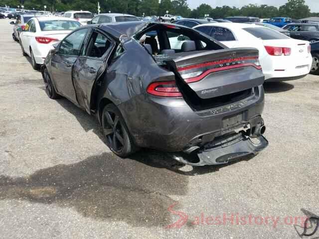 1C3CDFBB8GD625188 2016 DODGE DART