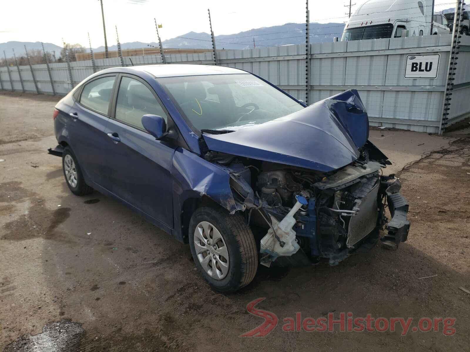 KMHCT4AE5GU031202 2016 HYUNDAI ACCENT