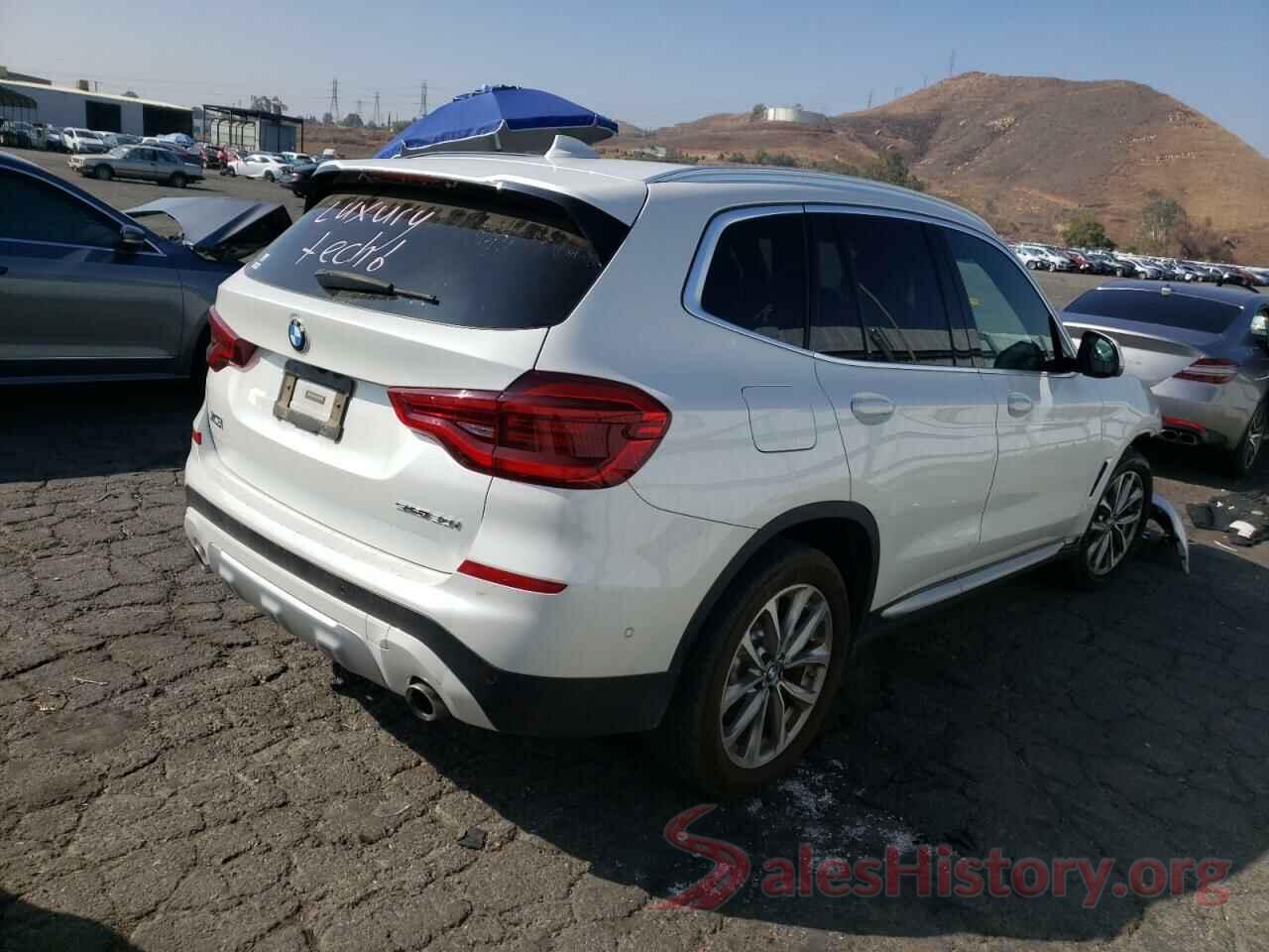 5UXTR7C59KLF35396 2019 BMW X3