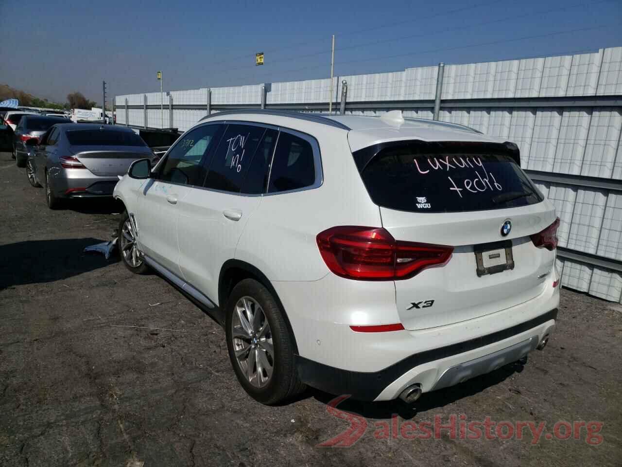 5UXTR7C59KLF35396 2019 BMW X3