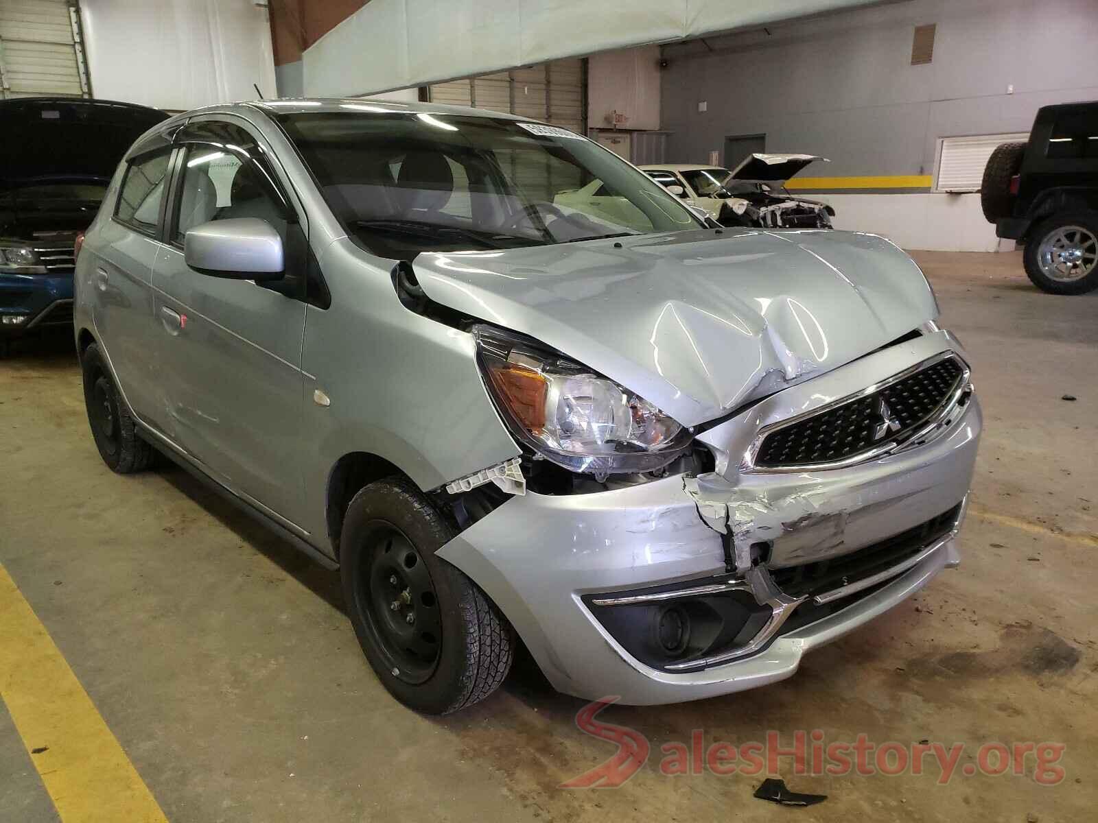 ML32A3HJ4JH008502 2018 MITSUBISHI MIRAGE