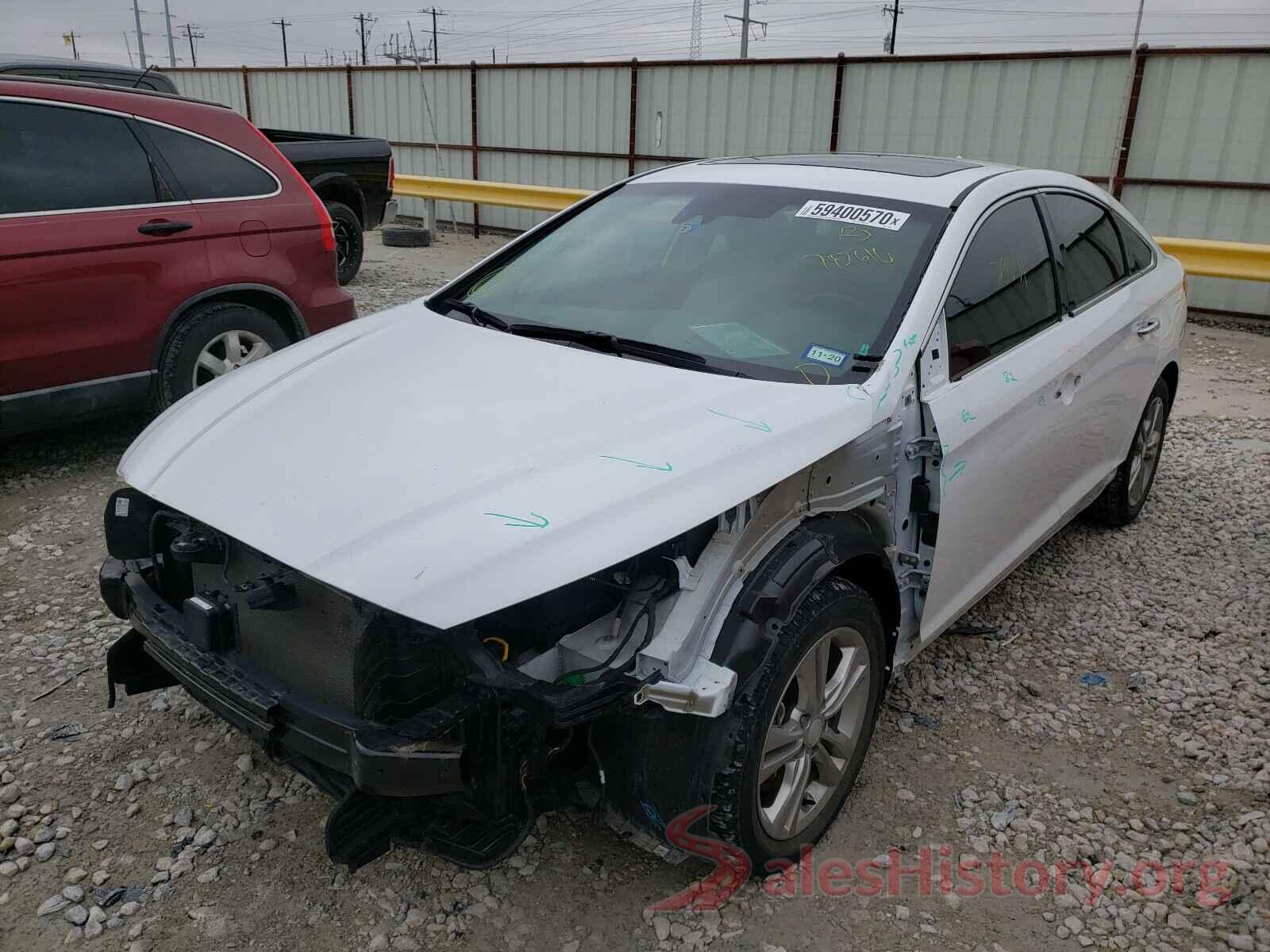 5NPE34AF2KH742610 2019 HYUNDAI SONATA