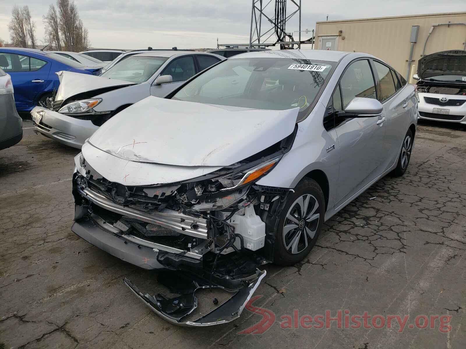 JTDKARFP6K3114326 2019 TOYOTA PRIUS