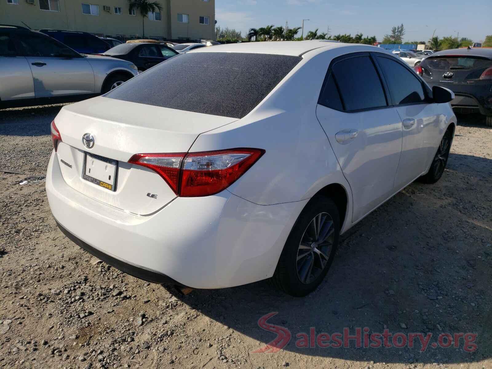 5YFBURHE7GP405676 2016 TOYOTA COROLLA