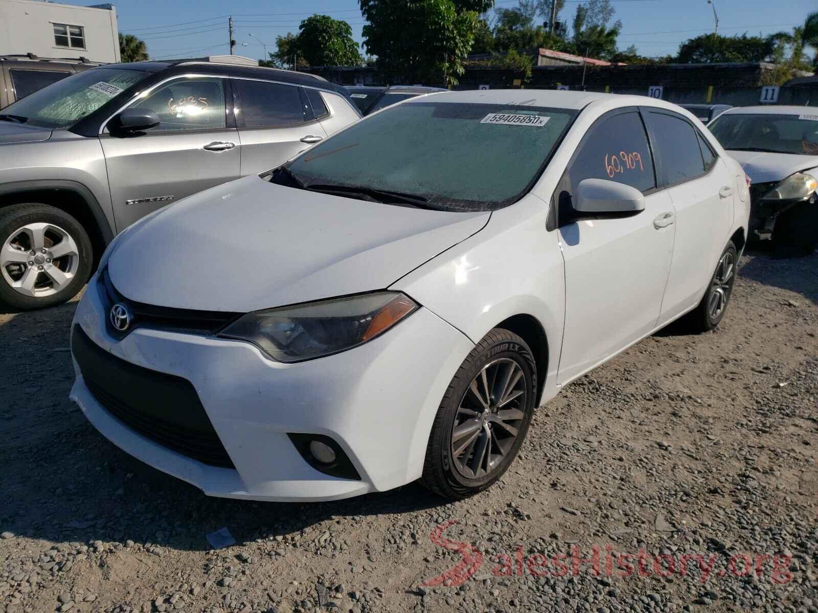 5YFBURHE7GP405676 2016 TOYOTA COROLLA