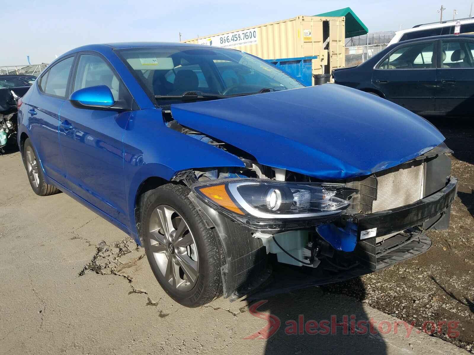 5NPD84LF8JH295158 2018 HYUNDAI ELANTRA