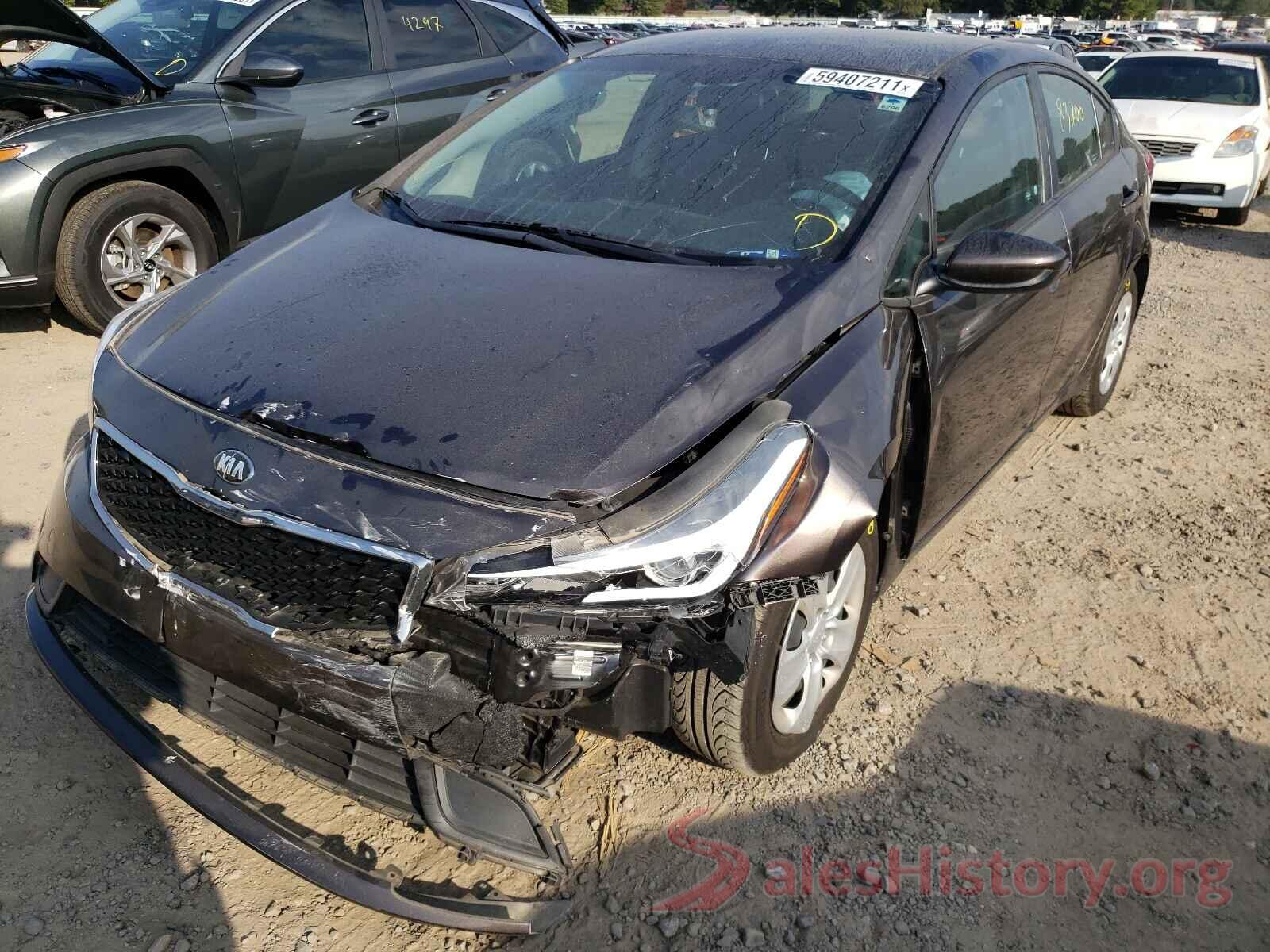 3KPFK4A70HE159160 2017 KIA FORTE