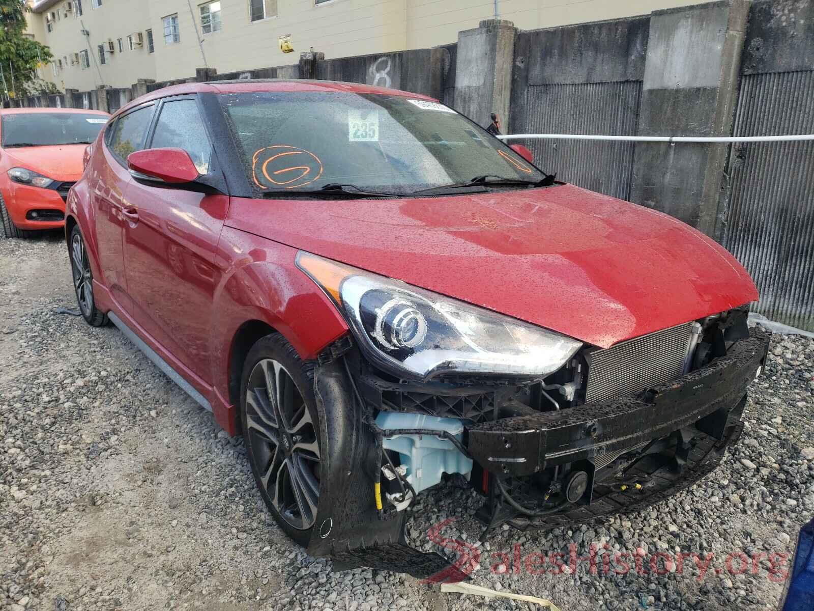 KMHTC6AE5GU285178 2016 HYUNDAI VELOSTER